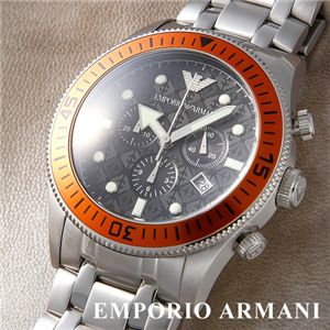 エンポリオ・アルマーニ ブレスウォッチ AR0552／オレンジ